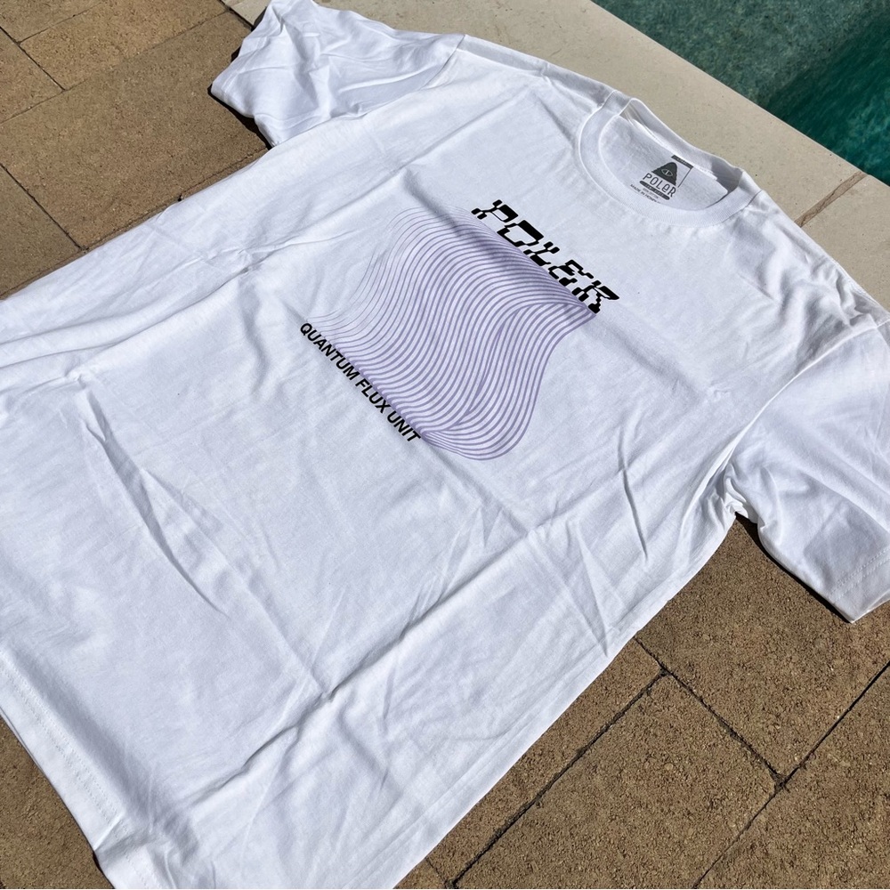 Poler White Graphic Tee